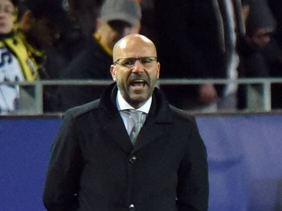21 11 2017 xhbx Football Champions League Borussia Dortmund Tottenham Hotspur emspor v l coach Peter Bosz Borussia Dortmund Dortmund