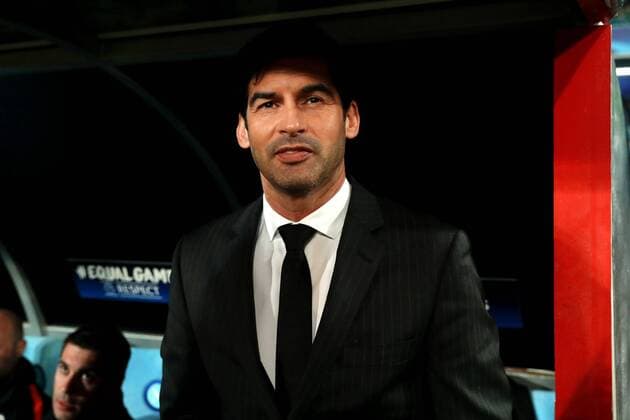 Fußball, SSC Neapel - Shakhtar Donetsk Paulo Fonseca coach Shakhtar Napoli 21-11-2017 Stadio San Paolo Champions League 2017 2018 Group F Napoli - Shakhtar Donetsk Foto Cesare Purini Insidefoto cesarexpurini