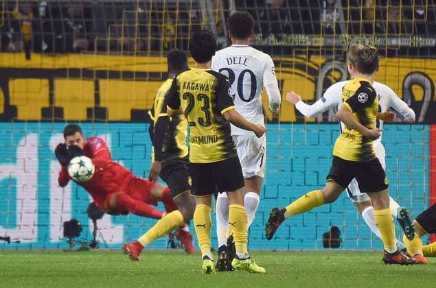 21 11 2017 xhbx Football Champions League Borussia Dortmund Tottenham Hotspur emspor v Roman Buerki Borussia Dortmund Dortmund