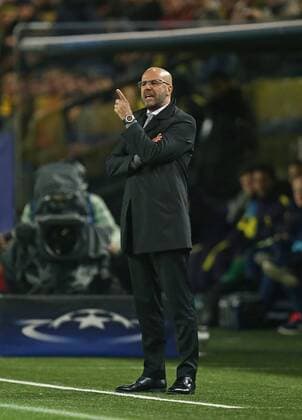 21 11 2017 Football UEFA Champions League 2017 2018 Group stage 5 Matchday Borussia Dortmund Tottenham Hotspur at Signal Iduna Park Dortmund coach Peter Bosz Dortmund
