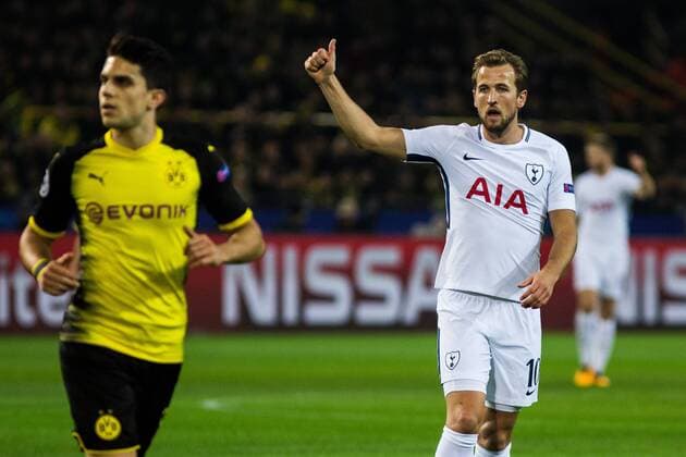 GER UEFA CL Borussia Dortmund GER vs Tottenham Hotspur ENG 21 11 2017 Signal Iduna Park Dortmund GER UEFA CL Borussia Dortmund GER vs Tottenham Hotspur ENG pictured picture shows Harry Kane Tottenham 10 thanks nordphotox xRauch nph00251