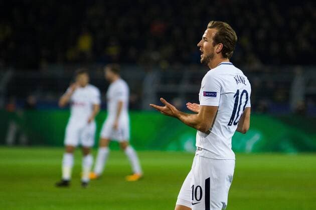 GER UEFA CL Borussia Dortmund GER vs Tottenham Hotspur ENG 21 11 2017 Signal Iduna Park Dortmund GER UEFA CL Borussia Dortmund GER vs Tottenham Hotspur ENG in picture picture shows disappointed Harry Kane Tottenham 10 nordphotox xRauch nph00251