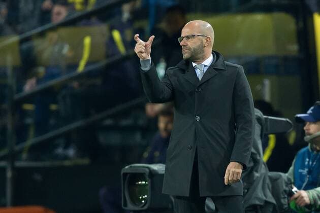 Dortmund Germany 26 09 2017 UEFA Champions League 2017 18 Season Group Stage Group H 5 Matchday BV Borussia Dortmund Tottenham Hotspur Coach Peter Bosz BVB gestures DeFodi001