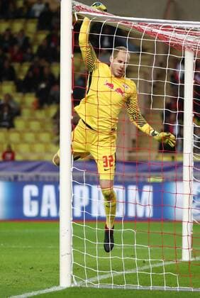 AS Monaco RB Leipzig Soccer Champions League Monaco 21 11 2017 Stade Louis II Soccer Champions League Group G 5 Matchday AS Monaco vs. RB Leipzig 1 4 1 4 Pictured goalkeeper Peter Gulacsi 32 Leipzig