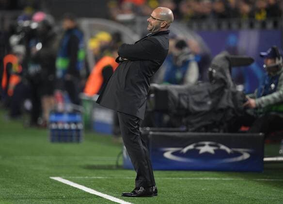 21 11 2017 Soccer Champions League Season 2017 2018 Preliminary Round 5 Matchday Borussia Dortmund Tottenham Hotspur 1 2 Coach Peter Bosz Borussia Dortmund Team2