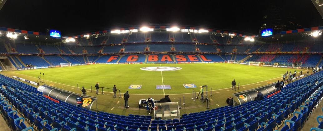 FC Basel v Manchester United ManU UEFA Champions League A General View of St. Jakob-Park during the UEFA Champions League match at St. Jakob-Park, Basel Content Not Available For UK Newspapers Copyright: xYannisxHalasx FIL-10987-0006