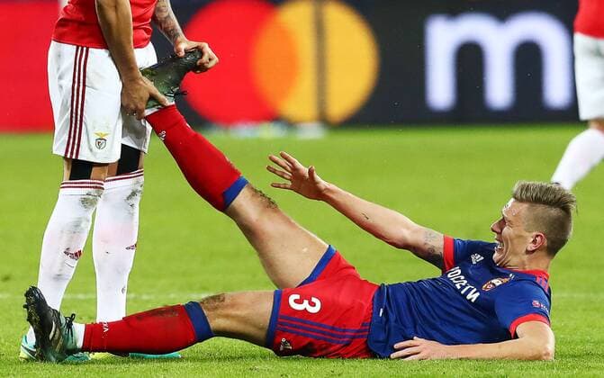 MOSCOW, RUSSIA â€“ NOVEMBER 22, 2017: CSKA Moscow s Pontus Wernbloom in their 2017 18 UEFA Champions League Group A Round 5 football match against Benfica Lisbon at VEB Arena; CSKA won 2-0. Stanislav Krasilnikov TASS  TS06A320