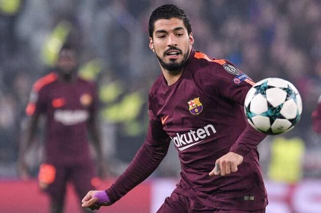 November 22, 2017 - Turin, Italy - Luis Suarez of Barcelona during the UEFA Champions League match between Juventus and Barcelona at the Juventus Stadium, Turin, Italy on 22 November 2017. Juventus v Barcelona - UEFA Champions League  - ZUMAn230 20171122_zaa_n230_235 Copyright: xGiuseppexMaffiax