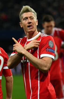 22 11 2017 xjhx Football Champions League RSC Anderlecht FC Bayern Muenchen emspor v l Robert Lewandowski FC Bayern Muenchen celebrate the goal Goal to 0 1 Anderlecht