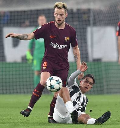 Ivan Rakitic Barcelona, Paulo Dybala Juventus Torino 22-11-2017 Allianz Stadium Champions League 2017 2018 Group D Juventus - Barcelona Foto Andrea Staccioli Insidefoto andreaxstaccioli