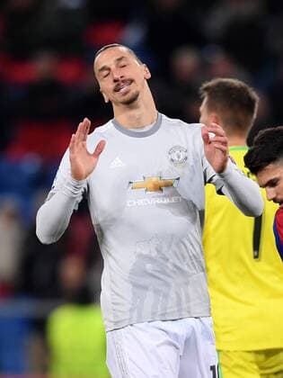 FOOTBALL CHAMPIONS LEAGUE SEASON 2017 2018 GROUP BASE FC Basel Manchester United FC 22 11 2017 Zlatan Ibrahimovic Manchester United FC disappointed Basel
