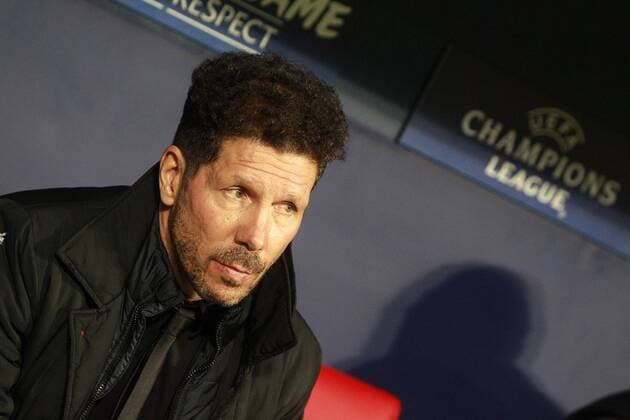 Atletico de Madrid s coach Diego Pablo Cholo Simeone during Champions League 2017 2018, Group C, match 5. November 22,2017.  (2017112226)