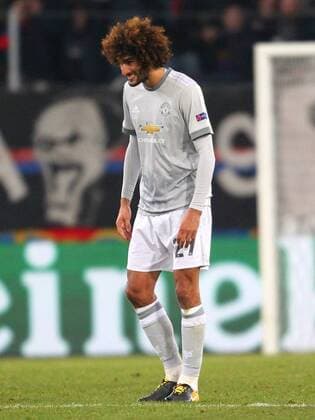 FC Basel v Manchester United ManU UEFA Champions League Marouan Fellaini of Manchester United during the UEFA Champions League match at St. Jakob-Park, Basel Content Not Available For UK Newspapers Copyright: xYannisxHalasx FIL-10987-0037