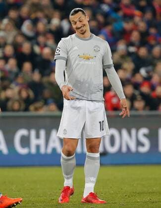 22 11 2017 St Jakob Park Basel SWITZERLAND Season 2017 2018 Men Soccer UEFA Champions League Group Stage FC Basel Manchester United Zlatan Ibrahimovic Manchester