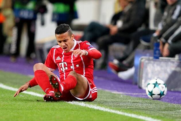 Thiago Alcantara FC Bayern Muenchen 6 RSC Anderlecht vs Bayern Munich Champions League Football 22 11 2017 Anderlecht Copyright: xLanger Eibner-Pressefotox EP_HLR
