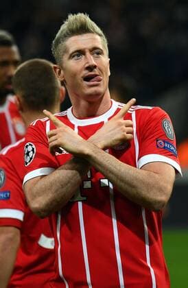 22 11 2017 xjhx Football Champions League RSC Anderlecht FC Bayern Muenchen emspor v l Robert Lewandowski FC Bayern Muenchen celebrate the goal Goal to 0 1 Anderlecht