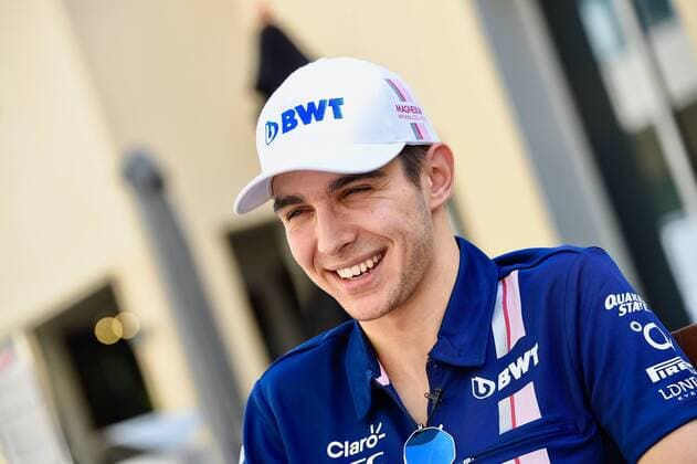 Esteban Ocon FRA 31 Sahara Force India F1 Team Grand Prix of ABU DHABI 2017 Preparations Motorsport Formula 1 23 11 2017 ABU DHABI Copyright: xAndre Eibner-Pressefotox EP_JAE
