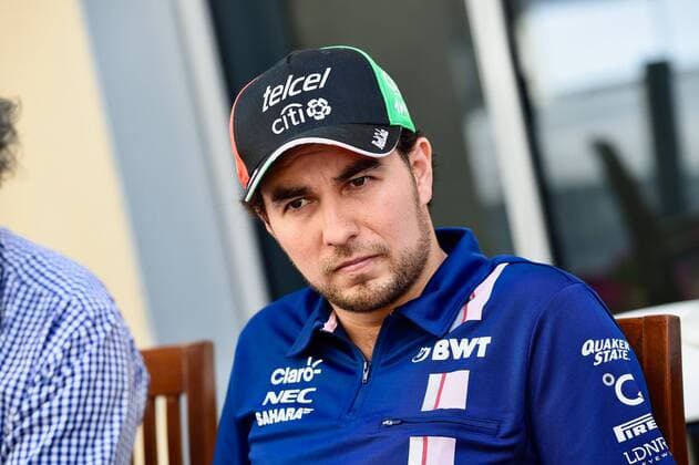 Sergio Perez MEX 11 Sahara Force India F1 Team Grand Prix of ABU DHABI 2017 Preparations Motorsport Formula 1 23 11 2017 ABU DHABI Copyright: xAndre Eibner-Pressefotox EP_JAE