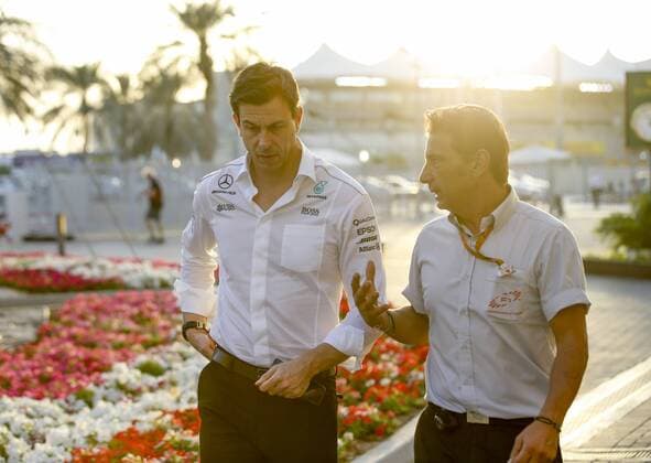 Motorsports: FIA Formula One World Championship WM Weltmeisterschaft 2017, Grand Prix of Abu Dhabi, Toto Wolff (AUT, Mercedes AMG Petronas Formula One Team), Abu Dhabi United Arab Emirates