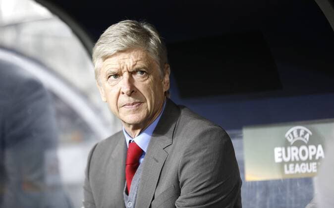 Cologne RheinEnergieStadion 23 11 17 Coach Arsene Wenger Arsenal London scheduled for the Europaleague Match between 1 FC Köln vs Arsenal London in 2017 Season 2018