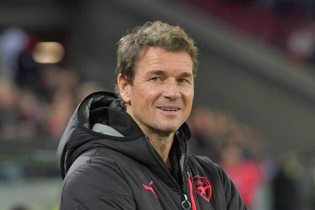 GER 1 FC Köln GER vs Arsenal FC ENG 23 11 2017 RheinEnergieSTADION Cologne Europe Leaque Group stage 5 Matchday GER 1 FC Köln GER vs FC Arsenal ENG im Bild Jens Lehmann Co Coach Arsenal nordphotox xMeuter nordphoto 00351