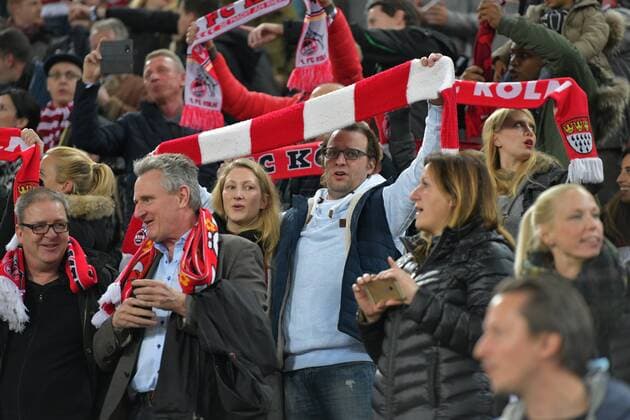 GER 1 FC Köln GER vs Arsenal FC ENG 23 11 2017 RheinEnergieSTADION Cologne Europa Leaque Group stage 5 Matchday GER 1 FC Köln GER vs FC Arsenal ENG im Bild fans kölner nordphotox xMeuter nordphoto 00351