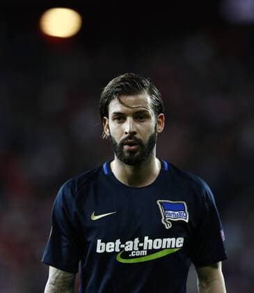 DAVID S. BUSTAMANTE 23 11 2017 BILBAO PAIS VASCO Partido correspondiente a la Jornada 5 del grupo J de la UEFA Europa League de futbol entre el Athletic de Bilbao y el Hertha BSC Berlin disputado en el Estadio San Mames de Bilbao. Marvin Plattenhardt  xDAVIDxS.xBUSTAMANTEx xx