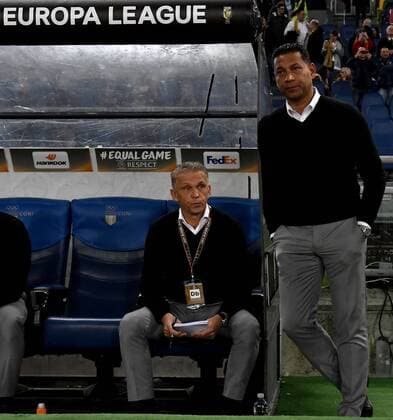Henk Fraser coach Vitesse Roma 23-11-2017 Stadio Olimpico Europa League 2017 2018 Lazio - Vitesse Foto Andrea Staccioli Insidefoto andreaxstaccioli