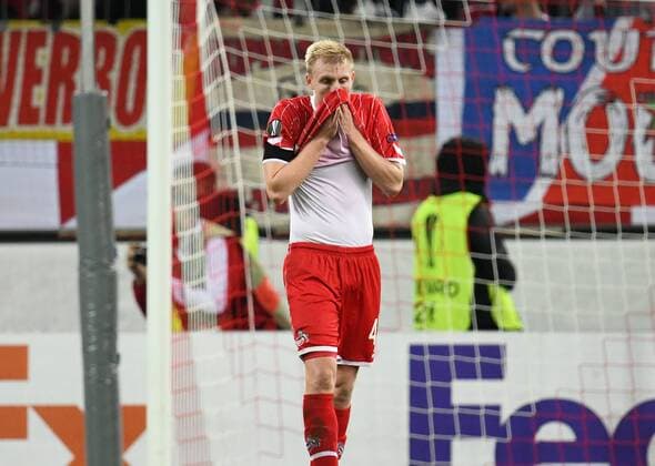 23 11 2017 Soccer GER UEFA Europa League 2017 18 5 Round 1 FC Koeln Arsenal London Frederik Soerensen Frederik Sörensen 1 FC Koeln Team2