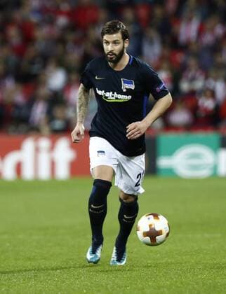 DAVID S. BUSTAMANTE 23 11 2017 BILBAO PAIS VASCO Partido correspondiente a la Jornada 5 del grupo J de la UEFA Europa League de futbol entre el Athletic de Bilbao y el Hertha BSC Berlin disputado en el Estadio San Mames de Bilbao. Marvin Plattenhardt  xDAVIDxS.xBUSTAMANTEx xx