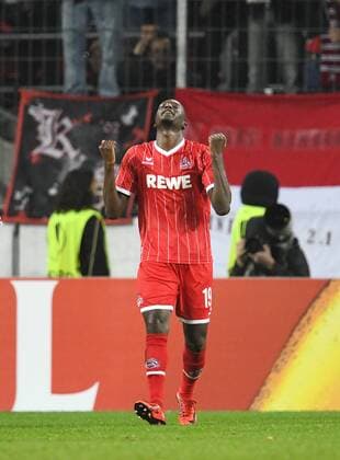 23 11 2017 Football GER UEFA Europa League 2017 18 5 Round 1 FC Koeln Arsenal London Jubilee Sehrou Guirassy 1 FC Koeln Team2