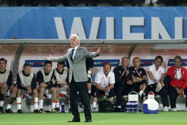 vienna 12 06 2008 austria poland leo leg hacker austria poland euro 2008 austria - poland EK