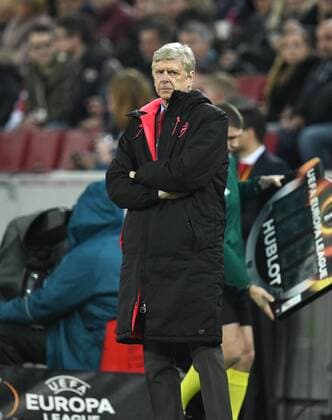 23 11 2017 Soccer GER UEFA Europa League 2017 18 5 Round 1 FC Koeln Arsenal London Coach Arsene Wenger Arsenal London Team2
