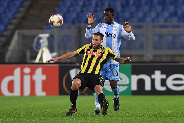 As Roma 23 11 2017 - Europa League Lazio-Vitesse foto Antonello Sammarco Image nella foto: Jordan Lukaku-Tim Matavz 