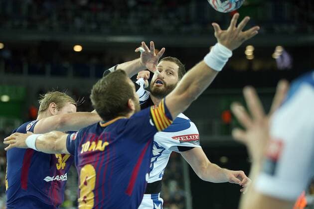 VELUX EHF Champions League, Group A, Round 9, RK PPD Zagreb - FC Barcelona Barca 23.11.2017., Croatia, Arena Zagreb, Zagreb - VELUX EHF Champions League, Group A, Round 9, RK PPD Zagreb - FC Barcelona. Damir Bicanic.  GoranxStanzl PIXSELL