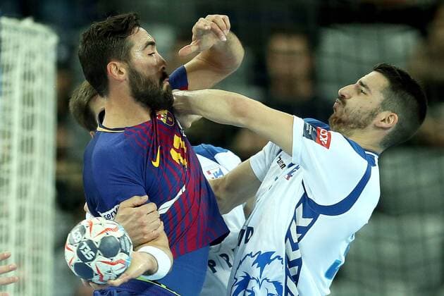 Themen der Woche - SPORT Bilder des Tages - SPORT VELUX EHF Champions League, Group A, Round 9, RK PPD Zagreb - FC Barcelona Barca 23.11.2017., Croatia, Arena Zagreb, Zagreb - VELUX EHF Champions League, Group A, Round 9, RK PPD Zagreb - FC Barcelona.  GoranxStanzl PIXSELL
