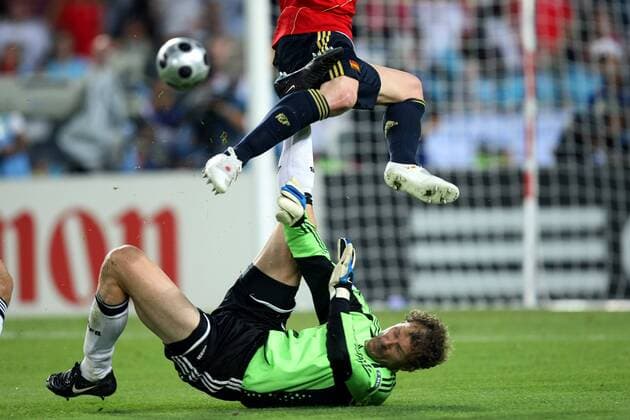 euro 2008 ek euro2008 vienna 29 06 2008 finale germany spain fernando torres scores the 1 0 and leaves jens lehmann no chance Germany