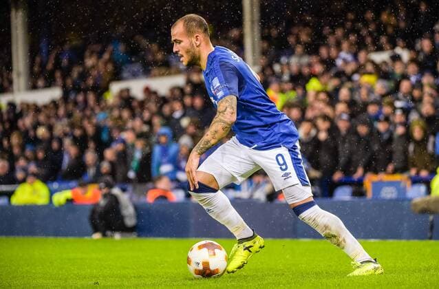 Sandro Ram’rez of Everton during the UEFA Europa League match between Everton and Atalanta at Goodison Park, Liverpool, England on 23 November 2017. Copyright: xJohnxBaguleyx 17850013