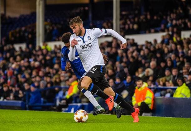 Bryan Cristante of Atalanta during the UEFA Europa League match between Everton and Atalanta at Goodison Park, Liverpool, England on 23 November 2017. Copyright: xJohnxBaguleyx 17850032
