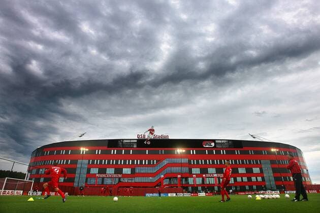 DSB Stadium AZ Alkmaar training storm dsb stadium