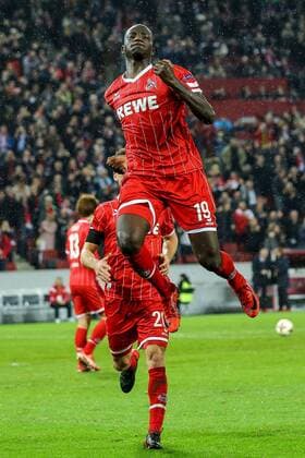 Sehrou Guirassy FC Koeln 19 scored the goal to 1 0 with a penalty 1 FC Koeln FC Arsenal London Koeln Copyright: xEIBNER BenjaminxHornx EP_BHN