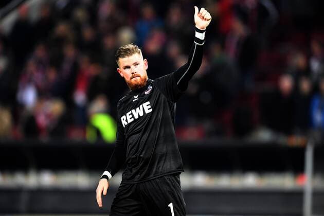 Football UEFA Europaleague season 2017 2018 1 FC koeln vs Arsenal FC 23 11 2017 Rheinenergiestadion Koeln Timo Horn TW FC Cologne