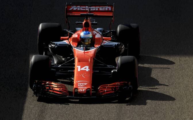 Motorsports: FIA Formula One World Championship WM Weltmeisterschaft 2017, Grand Prix of Abu Dhabi, 14 Fernando Alonso (ESP, McLaren Honda), Abu Dhabi United Arab Emirates