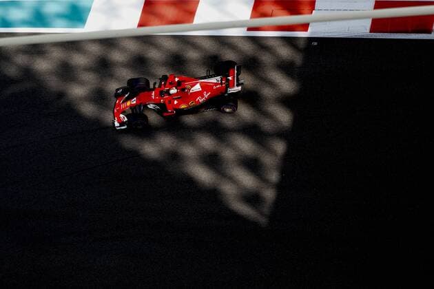 Motorsports: FIA Formula One World Championship WM Weltmeisterschaft 2017, Grand Prix of Abu Dhabi, 5 Sebastian Vettel (GER, Scuderia Ferrari), Abu Dhabi United Arab Emirates