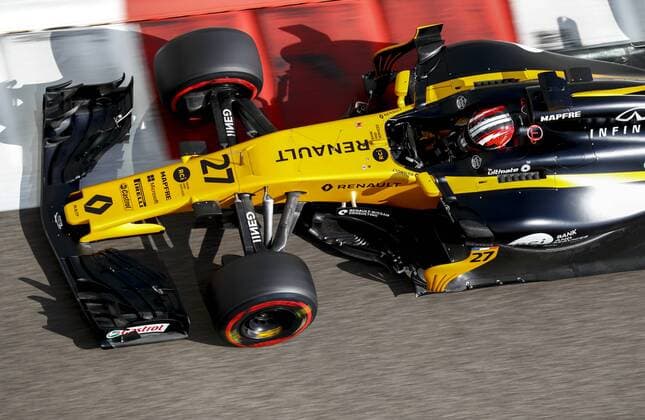 Motorsports: FIA Formula One World Championship WM Weltmeisterschaft 2017, Grand Prix of Abu Dhabi, 27 Nico Hulkenberg (GER, Renault F1 Team), Abu Dhabi United Arab Emirates