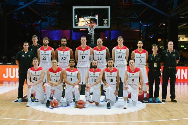 German Basketball National Team Germany vs Georgia Basketball Qualification World Cup 2019 24 11 2017 Chemnitz Copyright: xEibner-Pressefoto BertxHarzerx EP_BHR