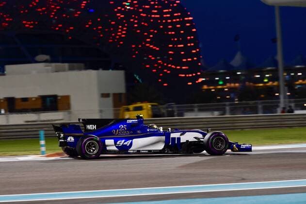 Pascal Wehrlein GER 94 Sauber F1 Team Ferrari Grand Prix of ABU DHABI 2017 2nd Free Practice Motor Racing Formula 1 24 11 2017 ABU DHABI Copyright: xEIBNER JERRYxANDREx EP_JAE