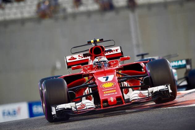 Kimi Raikkonen FIN 7 Scuderia Ferrari Grand Prix of ABU DHABI 2017 2nd Free Practice of Motorsport Formula 1 24 11 2017 ABU DHABI Copyright: xEIBNER JERRYxANDREx EP_JAE