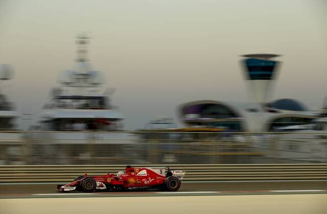 Motorsports: FIA Formula One World Championship WM Weltmeisterschaft 2017, Grand Prix of Abu Dhabi, 5 Sebastian Vettel (GER, Scuderia Ferrari), Abu Dhabi United Arab Emirates