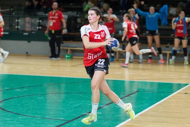 Julia Bauer Nuertingen 22 in the game Spreefuexxe Berlin vs TG Nuertingen 25 11 2017 Berlin Copyright: xUwexKoch xEibner-Pressefotox EP_ukh